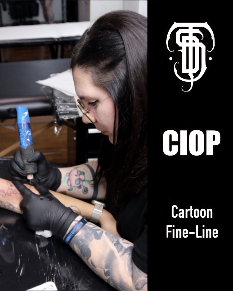 Ciopink, tattoo artist